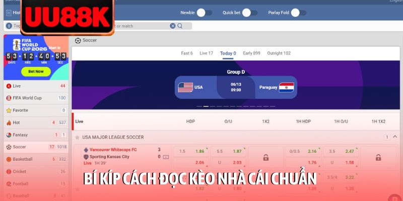 Cách Đọc Kèo Nhà Cái: Hướng Dẫn Chuẩn Xác Cho Người Mới