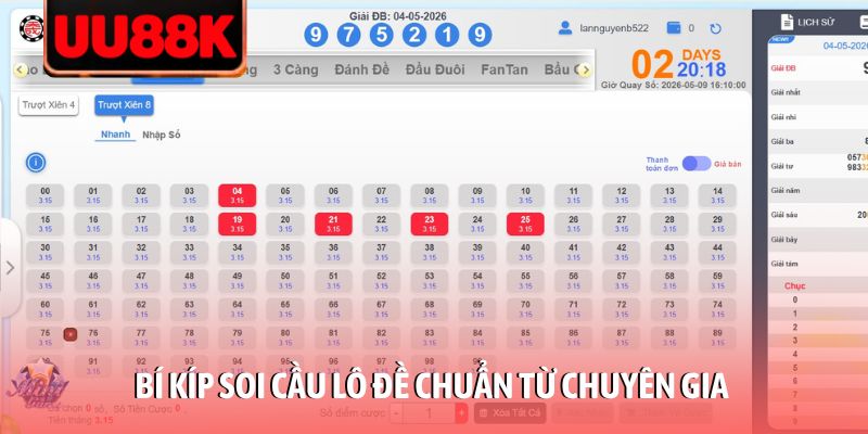 Soi Cầu Lô Đề Chuẩn: 5 Phương Pháp Bắt Số Từ Cao Thủ