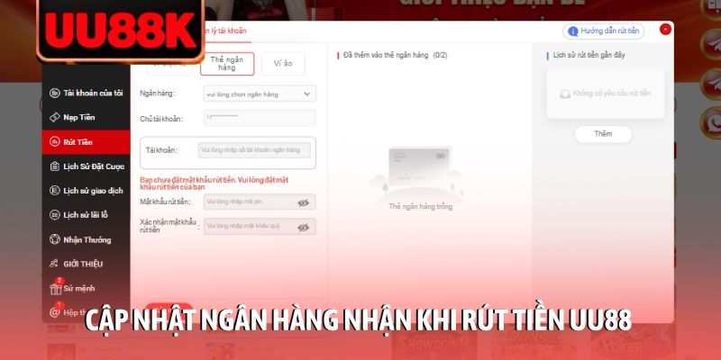 Hướng Dẫn Rút Tiền UU88 - Nhận Số Dư Về Tài Khoản Chỉ 5 Phút Hướng Dẫn Rút Tiền UU88 - Nhận Số Dư Về Tài Khoản Chỉ 5 Phút