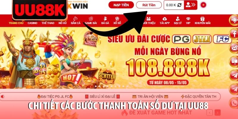 Hướng Dẫn Rút Tiền UU88 - Nhận Số Dư Về Tài Khoản Chỉ 5 Phút Hướng Dẫn Rút Tiền UU88 - Nhận Số Dư Về Tài Khoản Chỉ 5 Phút