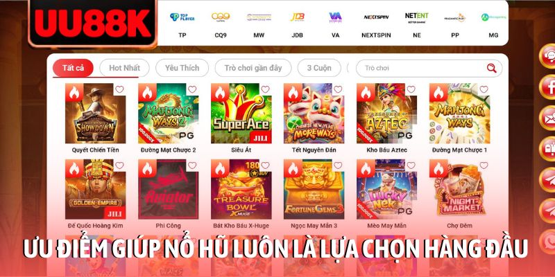 Nổ Hũ UU88 - Hành Trình Săn Jackpot Đầy Thú Vị Và Kịch Tính Nổ Hũ UU88 - Hành Trình Săn Jackpot Đầy Thú Vị Và Kịch Tính