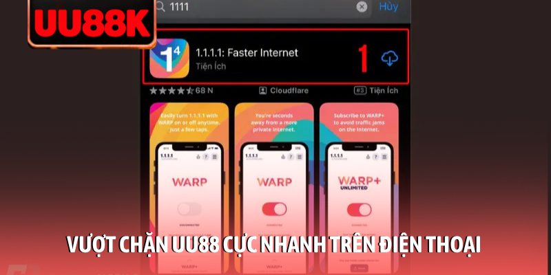 Cách Dùng 1.1.1.1 Vào UU88: Giải Pháp An Toàn, Không Bị Chặn